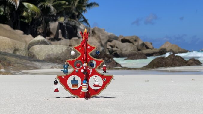 La_Digue Anse Patates (Weihnachten)